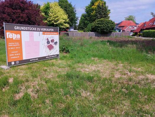 Grundstück zum Kauf provisionsfrei 116.460 € 647 m² Grundstück Stettiner Straße 8 Augustfehn I Apen 26689