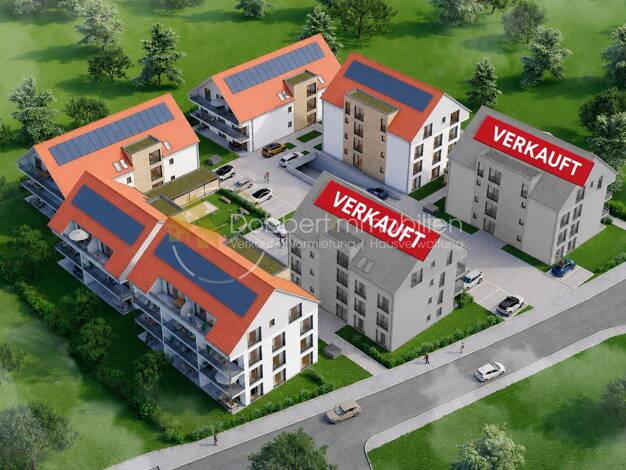 Wohnung zum Kauf - Erstbezug provisionsfrei 169.500 € 1 Zimmer 33,3 m² 1. Geschoss Siebenkniestraße Murrhardt Murrhardt 71540