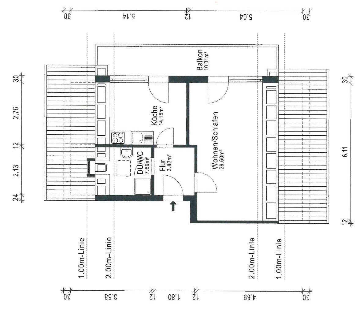 Wohnung zum Kauf provisionsfrei 150.000 € 1 Zimmer 45 m²<br/>Wohnfläche 2.<br/>Geschoss 31.01.2025<br/>Verfügbarkeit Zellhausen Mainhausen 63533