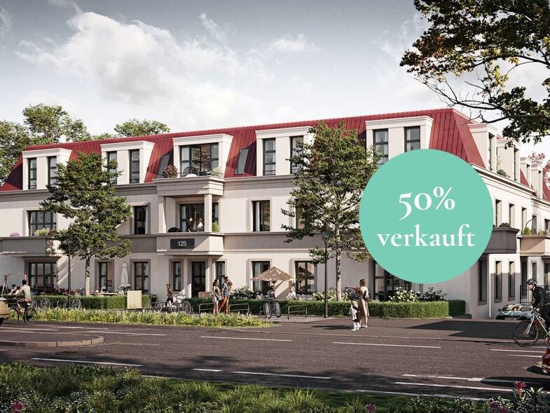 Wohnung zum Kauf - Neubau provisionsfrei 635.000 € 4 Zimmer 105,2 m² Dachgeschoss, 3. Geschoss Potsdamer Allee 125 Stahnsdorf Stahnsdorf 14532