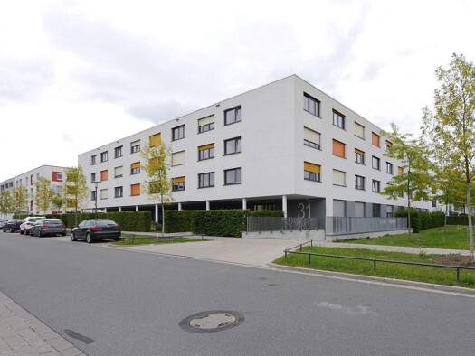 Studio zur Miete 527 € 1 Zimmer 22,1 m² 3. Geschoss Marie-Curie-Straße 31 Erlangen-Ost Erlangen 91052