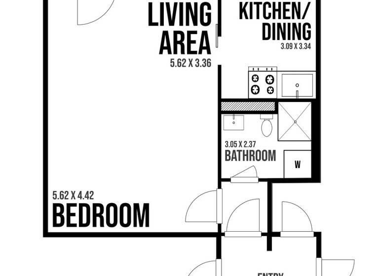Wohnung zur Miete 799 € 1 Zimmer 35 m²<br/>Wohnfläche 3.<br/>Geschoss Oberschöneweide Berlin 12459