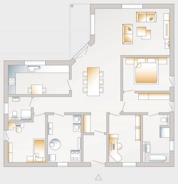 Bungalow zum Kauf provisionsfrei 287.000 € 5 Zimmer 141,9 m²<br/>Wohnfläche 700 m²<br/>Grundstück Oesig Blankenburg 38889