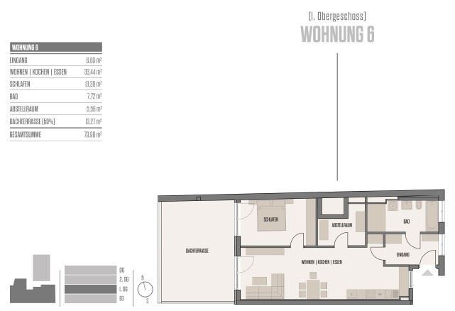 Wohnung zur Miete 880 € 2 Zimmer 80 m²<br/>Wohnfläche Stadtplatz 14 Viechtach Viechtach 94234