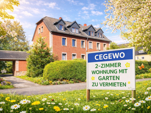 Wohnung zur Miete 325 € 2 Zimmer 47,7 m² EG frei ab sofort Rudolf-Breitscheid-Straße 60 Flöha 09557