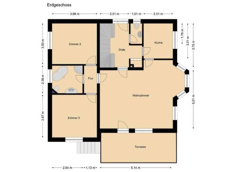 Einfamilienhaus zum Kauf 220.000 € 5 Zimmer 142 m² 551 m² Grundstück Röderau-Bobersen Zeithain 01619