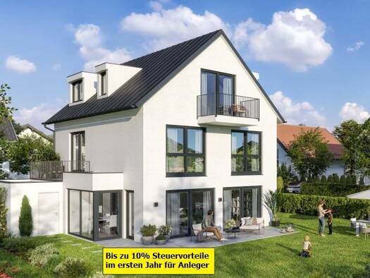 Terrassenwohnung zum Kauf provisionsfrei 254.600 € 2 Zimmer 44,8 m² Dachgeschoss, 2. Geschoss Beilngries 92339