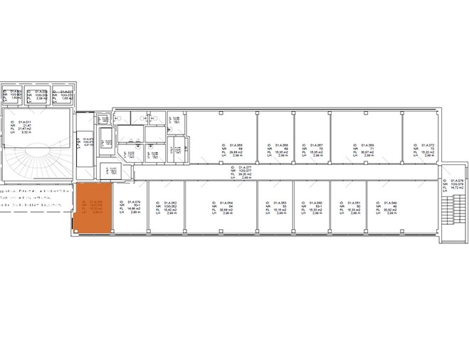 Bürofläche zur Miete 390 € 15,3 m²<br/>Bürofläche ab 15,3 m²<br/>Teilbarkeit Brunhamstraße 21 Aubing-Süd München 81249