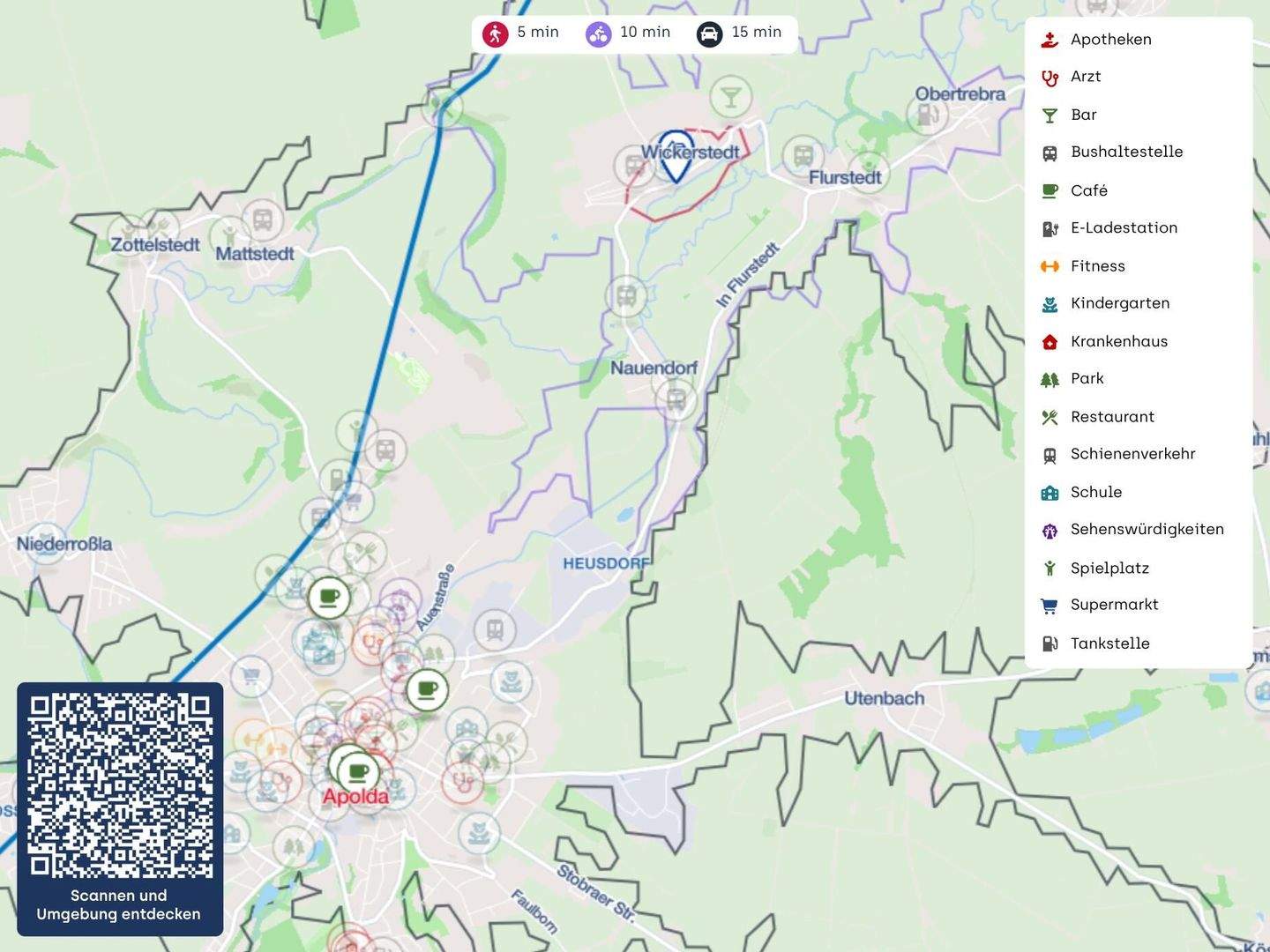 Immobilie in Bad Sulza - Vielseitiges Mehrfamilienhaus mit fünf Wohneinheiten und großem Grundstück in Bad Sulza - Bild 1