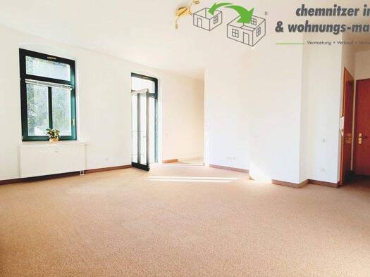 Wohnung zur Miete 330 € 2 Zimmer 45,9 m² 1. Geschoss Horststraße 11 Kappel Chemnitz / Kappel 09119