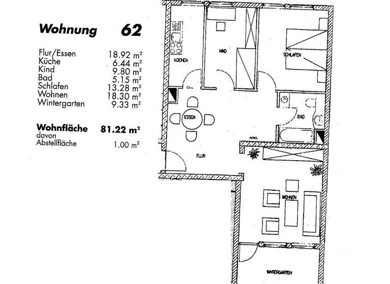 Wohnung zum Kauf als Kapitalanlage geeignet 64.000 € 3 Zimmer 81,2 m² Trockentalstraße 87 Südvorstadt Plauen 08527