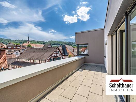 Penthouse zum Kauf 469.000 € 3,5 Zimmer 122 m² 3. Geschoss frei ab sofort Mosbach Mosbach 74821