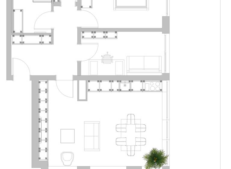 Terrassenwohnung zum Kauf provisionsfrei 547.000 € 3 Zimmer 88,5 m² 2. Geschoss Mauritz Münster 48155