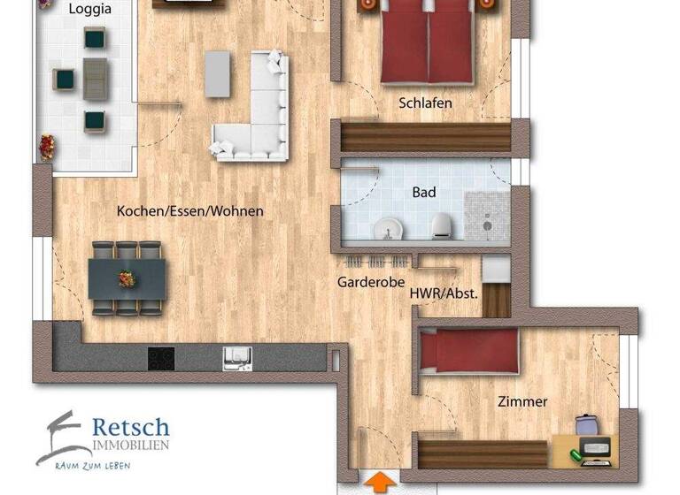 Wohnung zum Kauf 475.000 € 3,5 Zimmer 89 m² 1. Geschoss frei ab sofort Nagold 72202