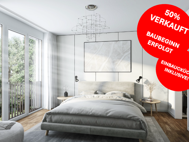 Wohnung zum Kauf - Erstbezug provisionsfrei 680.000 € 3 Zimmer 91,2 m² 1. Geschoss Frankfurt am Main 60388