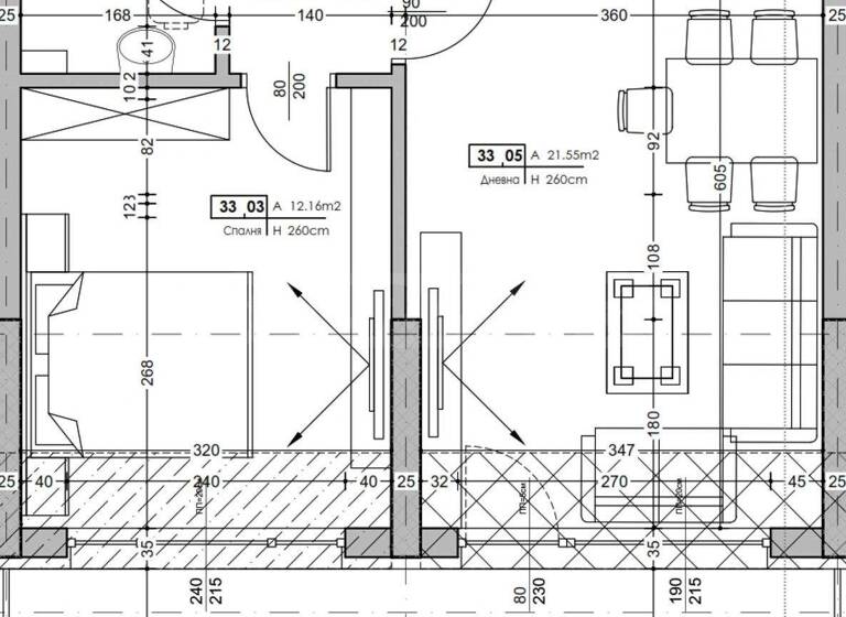 Studio zum Kauf 95.000 € 2 Zimmer 71,9 m² Plovdiv
