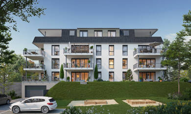 Terrassenwohnung zum Kauf - Neubau 378.000 € 4 Zimmer 105 m² EG Limbacher Straße 351 Rabenstein Chemnitz 09117