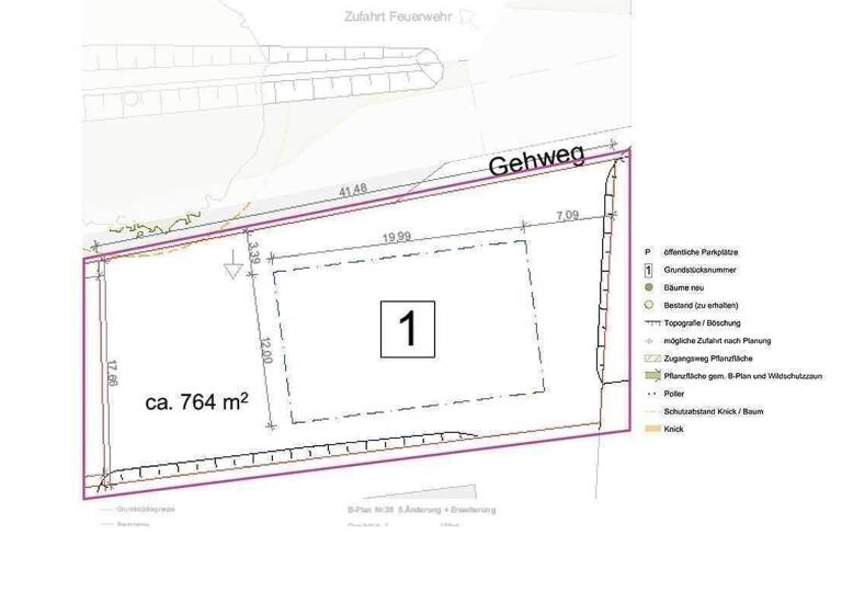 Grundstück zum Kauf provisionsfrei 369.900 € 764 m² Grundstück Am Trotz Henstedt-Ulzburg 24558