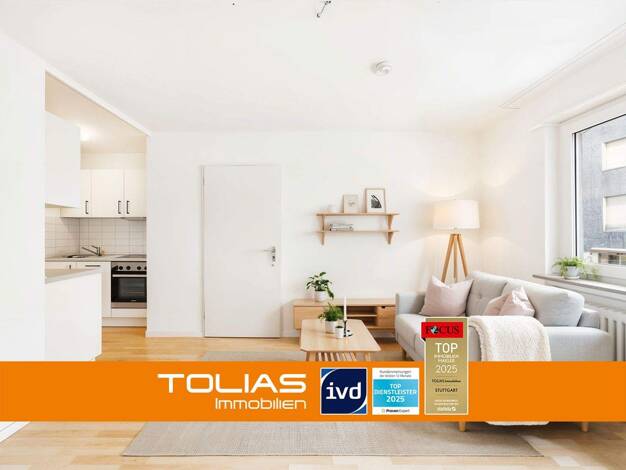 Wohnung zum Kauf 195.000 € 2 Zimmer 36,6 m² 1. Geschoss Mitte Stuttgart 70190