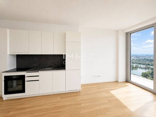 Wohnung zur Miete - Erstbezug 971 € 1 Zimmer 34,2 m² 41. Geschoss frei ab 01.11.2026 Donaustadt 1220