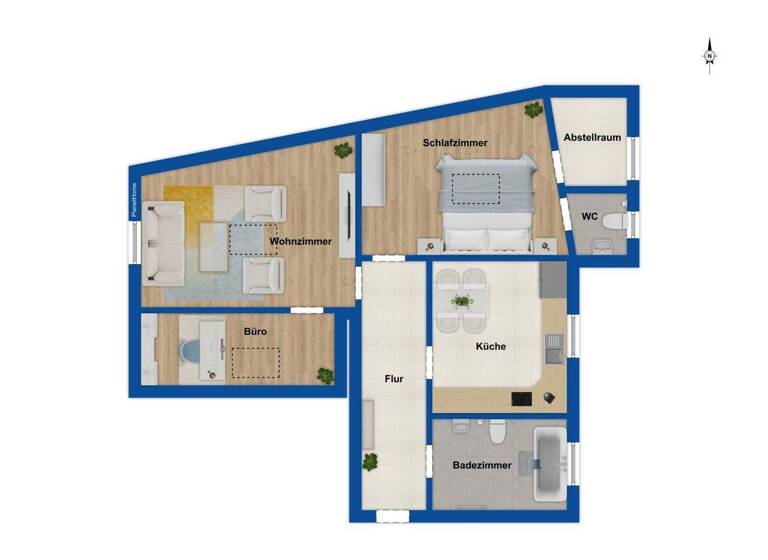 Wohnung zum Kauf 125.000 € 3 Zimmer 84,2 m² Finsterwalde 03238