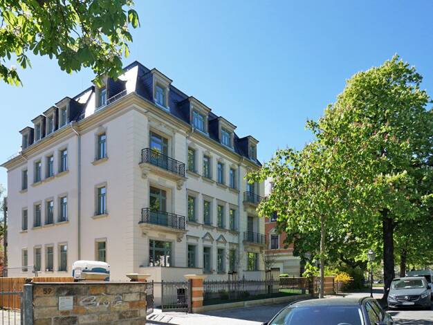 Wohnung zur Miete 1.995 € 4 Zimmer 100,4 m² 1. Geschoss Striesen-Ost Ortsamtsbereich Blasewitz 01309