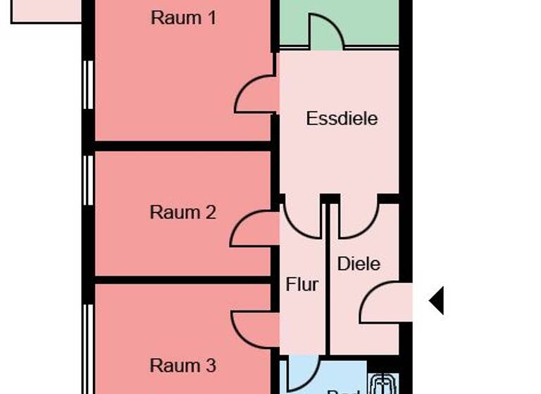 Wohnung zur Miete nur mit Wohnberechtigungsschein 364 € 3 Zimmer 79,9 m²<br/>Wohnfläche 1.<br/>Geschoss Fischkuhle 7 Lendringsen - Mitte Menden 58710