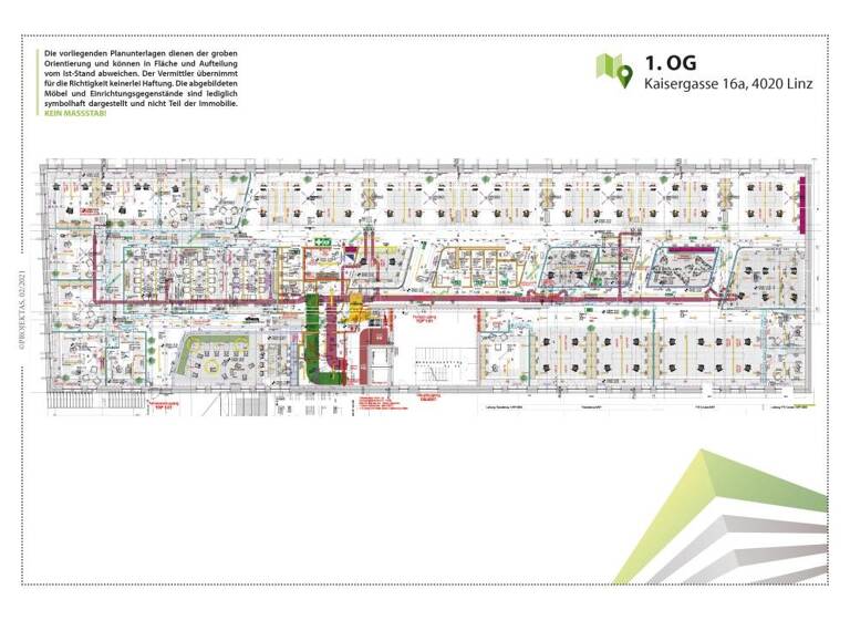 Bürofläche zum Kauf 5.800.000 € 1.161 m² Bürofläche Linz 4020