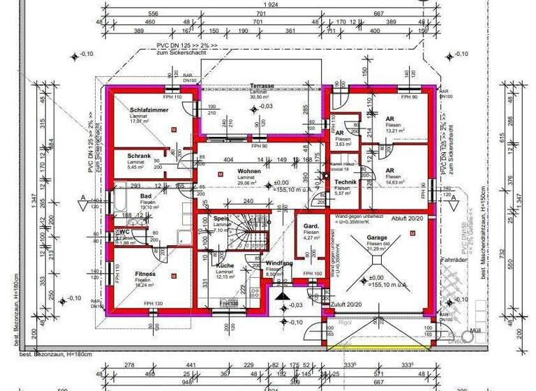 Einfamilienhaus zum Kauf 698.000 € 8 Zimmer 180 m² 612 m² Grundstück St. Margarethen im Burgenland 7062