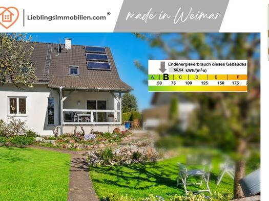 Einfamilienhaus zum Kauf 929.000 € 5 Zimmer 201 m² 1.856 m² Grundstück Parkvorstadt Weimar 99425