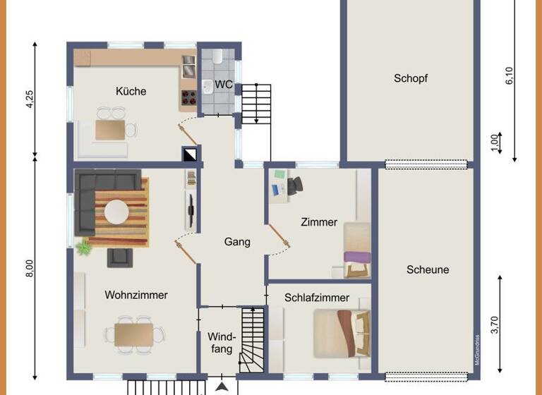 Einfamilienhaus zum Kauf 400.000 € 8 Zimmer 180 m² 1.002 m² Grundstück Seelbach 77960