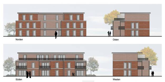 Wohnung zur Miete - Neubau 962 € 3 Zimmer 77 m² EG frei ab 15.07.2025 Kivitstegge 63 Ahaus Ahaus 48683