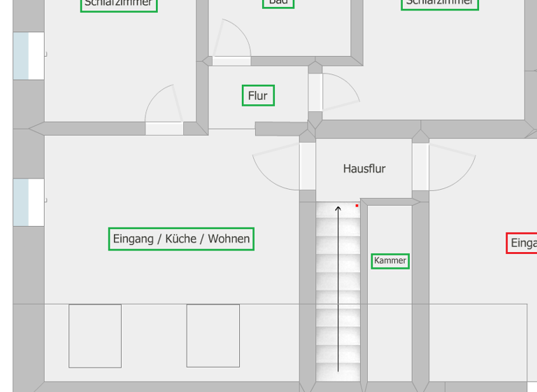 Wohnung zur Miete 544 € 3 Zimmer 64 m² frei ab sofort Retzow Lychen 17279
