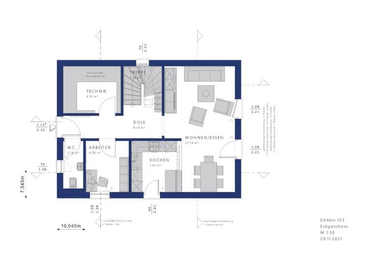 Einfamilienhaus zum Kauf 423.275 € 5 Zimmer 122 m² 1.000 m² Grundstück Lützen 06686