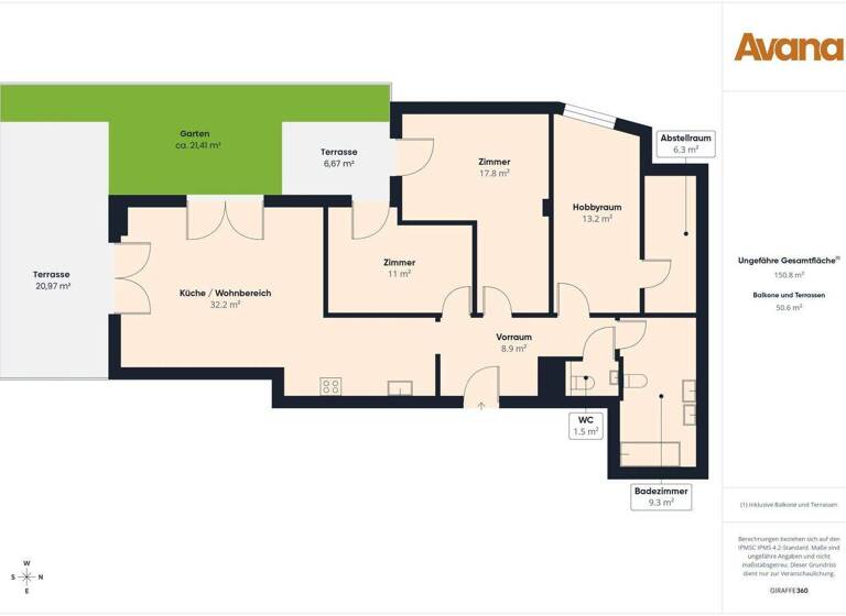 Wohnung zum Kauf 549.000 € 4 Zimmer 100,2 m² Klosterneuburg 3400