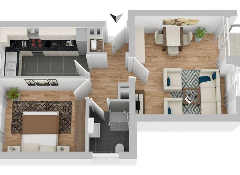 Wohnung zum Kauf 314.000 € 2 Zimmer 55 m²<br/>Wohnfläche EG<br/>Geschoss Charlottenburg Berlin 10587