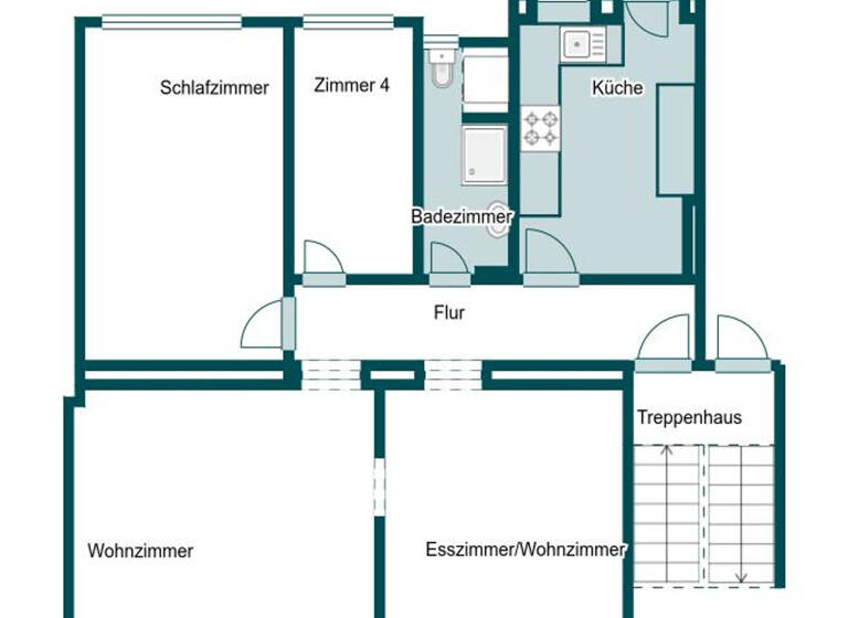 Wohnung zum Kauf 399.000 € 4 Zimmer 95,8 m² 1. Geschoss Siemensstadt Berlin 13629