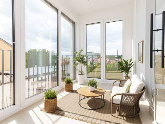 Wohnung zur Miete - Erstbezug 1.035 € 3 Zimmer 86 m² frei ab sofort Preußenallee 39 A Rain 86641