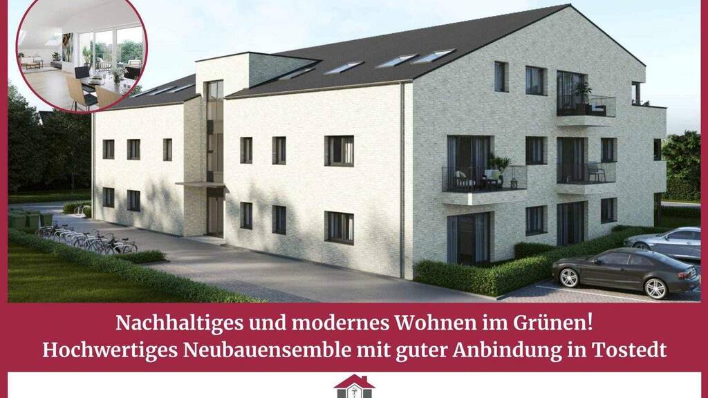 Wohnung zur Miete - Erstbezug 790 € 1,5 Zimmer 60,1 m² Todtglüsingen Tostedt / Bötersheim 21255