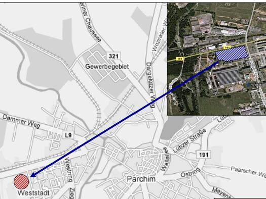 Grundstück zum Kauf provisionsfrei 8.500 m² Grundstück frei ab sofort Parchim 19370