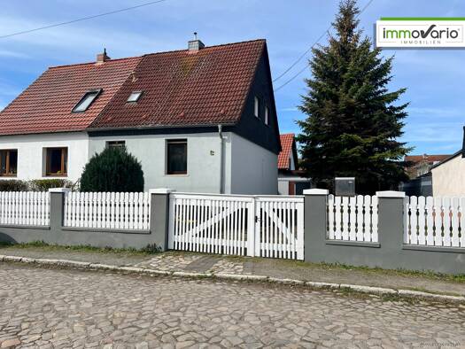 Doppelhaushälfte zur Miete 1.300 € 3 Zimmer 106 m² 628 m² Grundstück Appendorfer Straße 34 Ottersleben Magdeburg / Ottersleben 39116