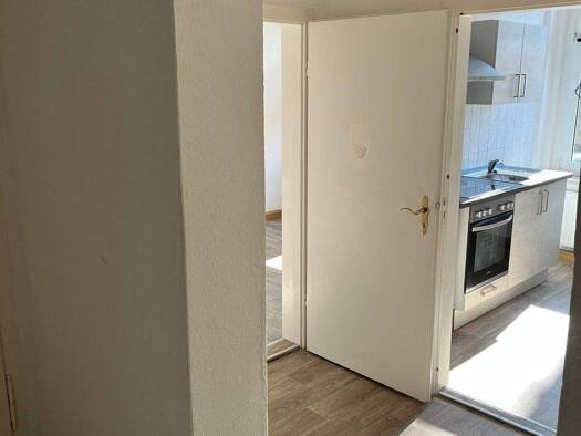 Wohnung zur Miete 285 € 2 Zimmer 47 m² Geschoss 1/3 frei ab sofort Glauchauer Landstraße 36 Crimmitschau Crimmitschau 08451