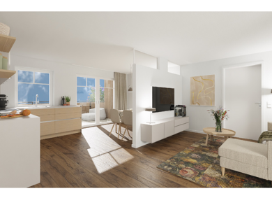 Wohnung zum Kauf provisionsfrei 471.000 € 3 Zimmer 96 m² Dachgeschoss, 2. Geschoss Fridolfing Fridolfing 83413