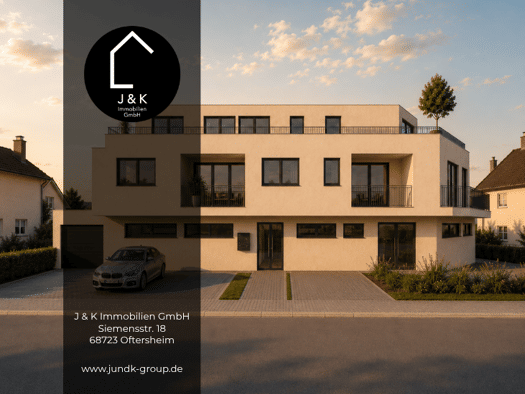 Wohnung zum Kauf - Erstbezug provisionsfrei 580.000 € 2 Zimmer 92,1 m² 2. Geschoss Sandhausen 69207