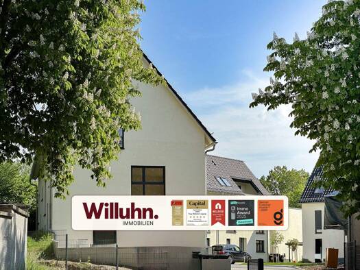 Reihenmittelhaus zum Kauf - Erstbezug 565.000 € 4 Zimmer 136,2 m² 2.590 m² Grundstück Holzhausen Leipzig 04288