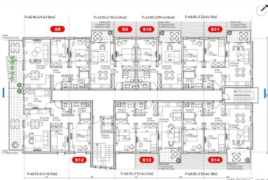 Wohnung zum Kauf 200.167 € 2 Zimmer 65 m² 1. Geschoss Makarska center