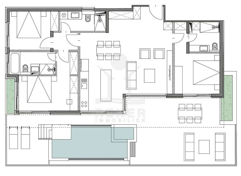 Penthouse zum Kauf - Erstbezug 1.280.000 € 4 Zimmer 172 m² 3. Geschoss Omis 21310
