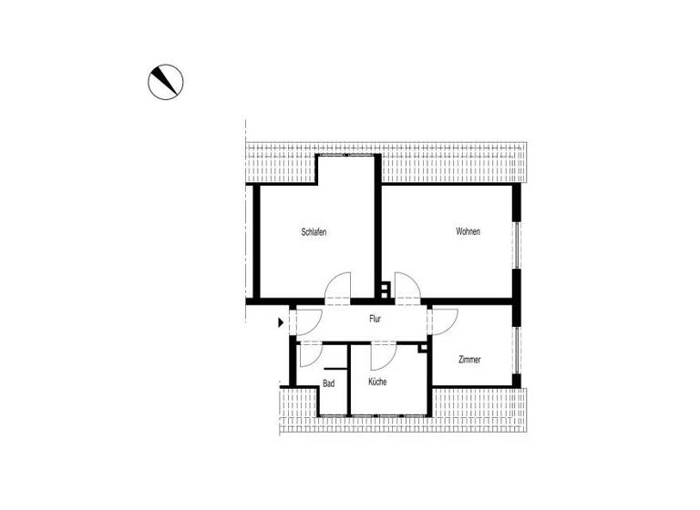 Wohnung zur Miete 315 € 3 Zimmer 60 m² Brockhauser Weg 67 Gevelndorf Lüdenscheid 58507
