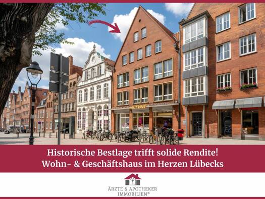 Haus zum Kauf 2.228.000 € 519 m² 520 m² Grundstück Innenstadt Lübeck-Innenstadt 23552