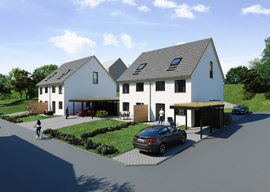Doppelhaushälfte zum Kauf - Neubau provisionsfrei 481.000 € 5 Zimmer 128,2 m² 364,6 m² Grundstück frei ab sofort Büchig Bretten 75015